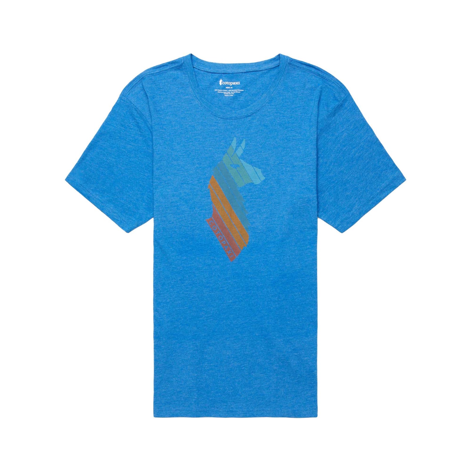 Cotopaxi Llama Stripes Organic T-Shirt 2024 ATLANTIC