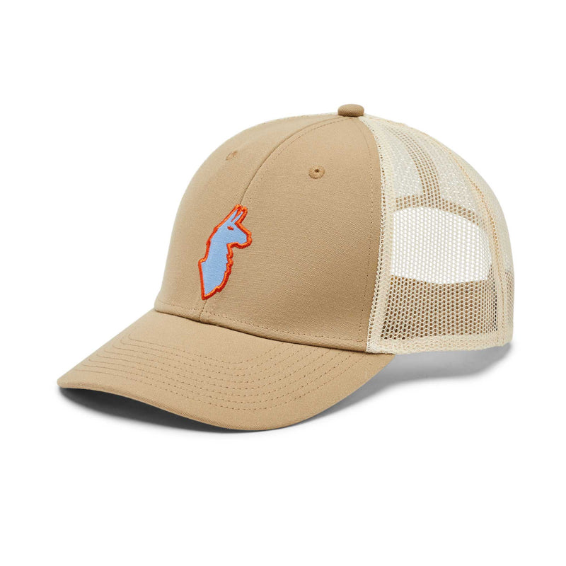 Cotopaxi Llama Trucker Hat 2024 DESERT