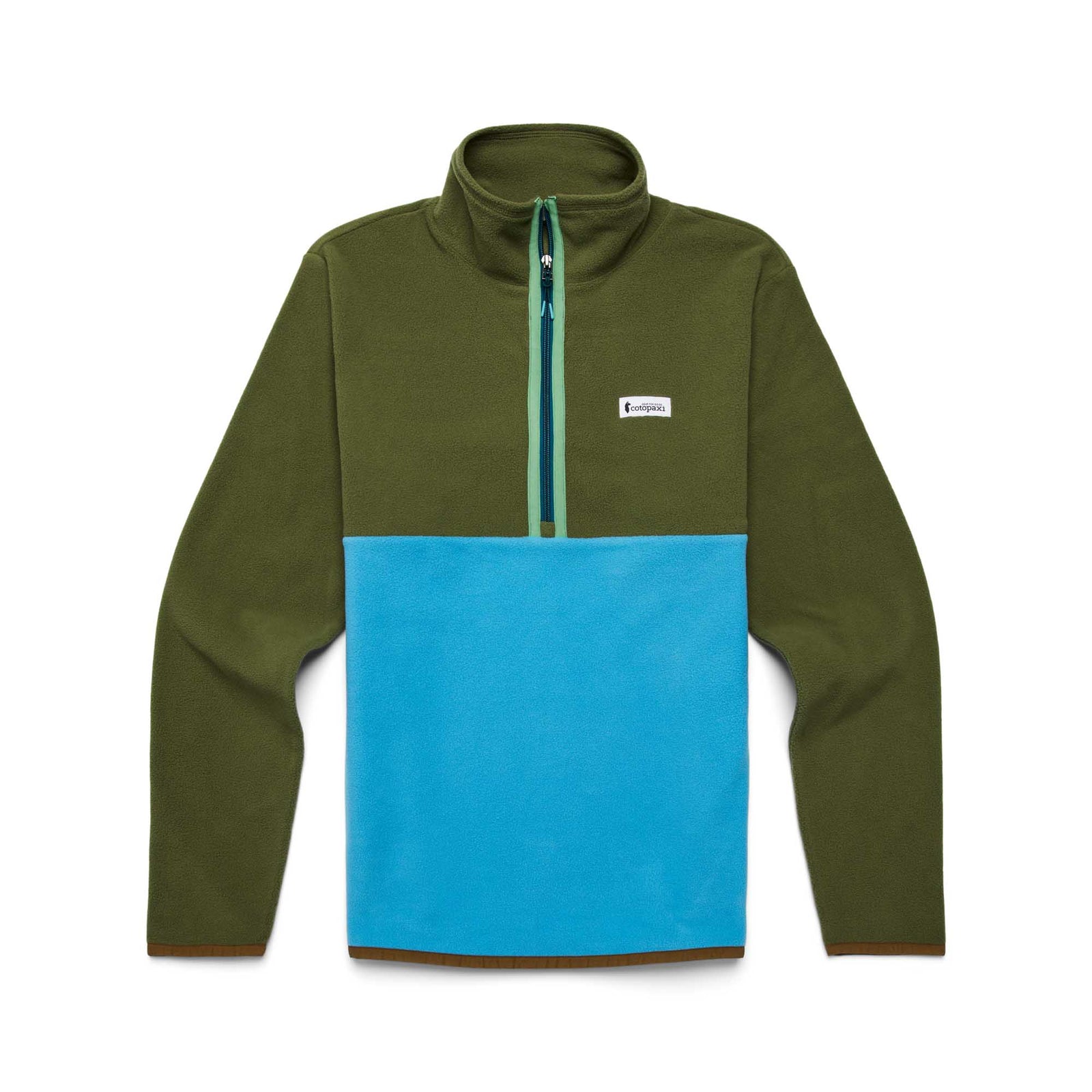 Cotopaxi Men's Amado Fleece Pullover 2024 PINE/POOLSIDE