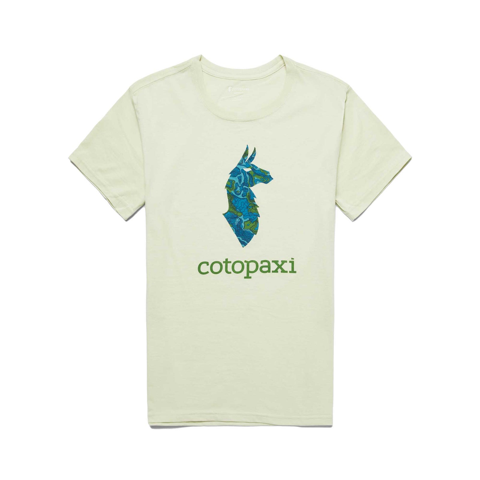 Cotopaxi Women's Altitude Llama Organic T-Shirt 2024 LICHEN
