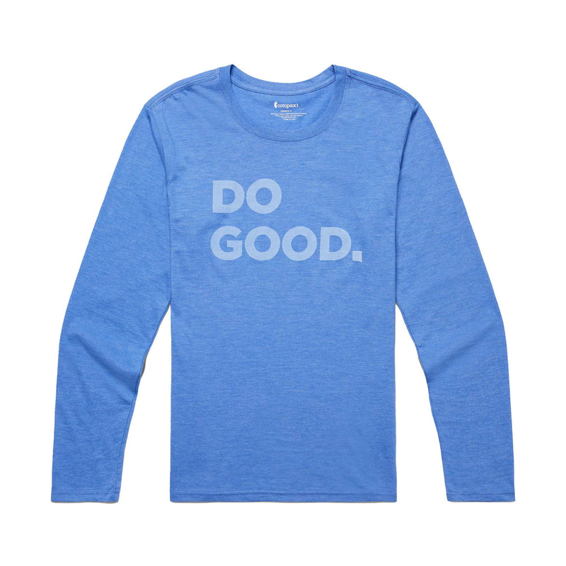 Cotopaxi Women's Do Good Organic Long Sleeve T-Shirt 2024 LUPINE