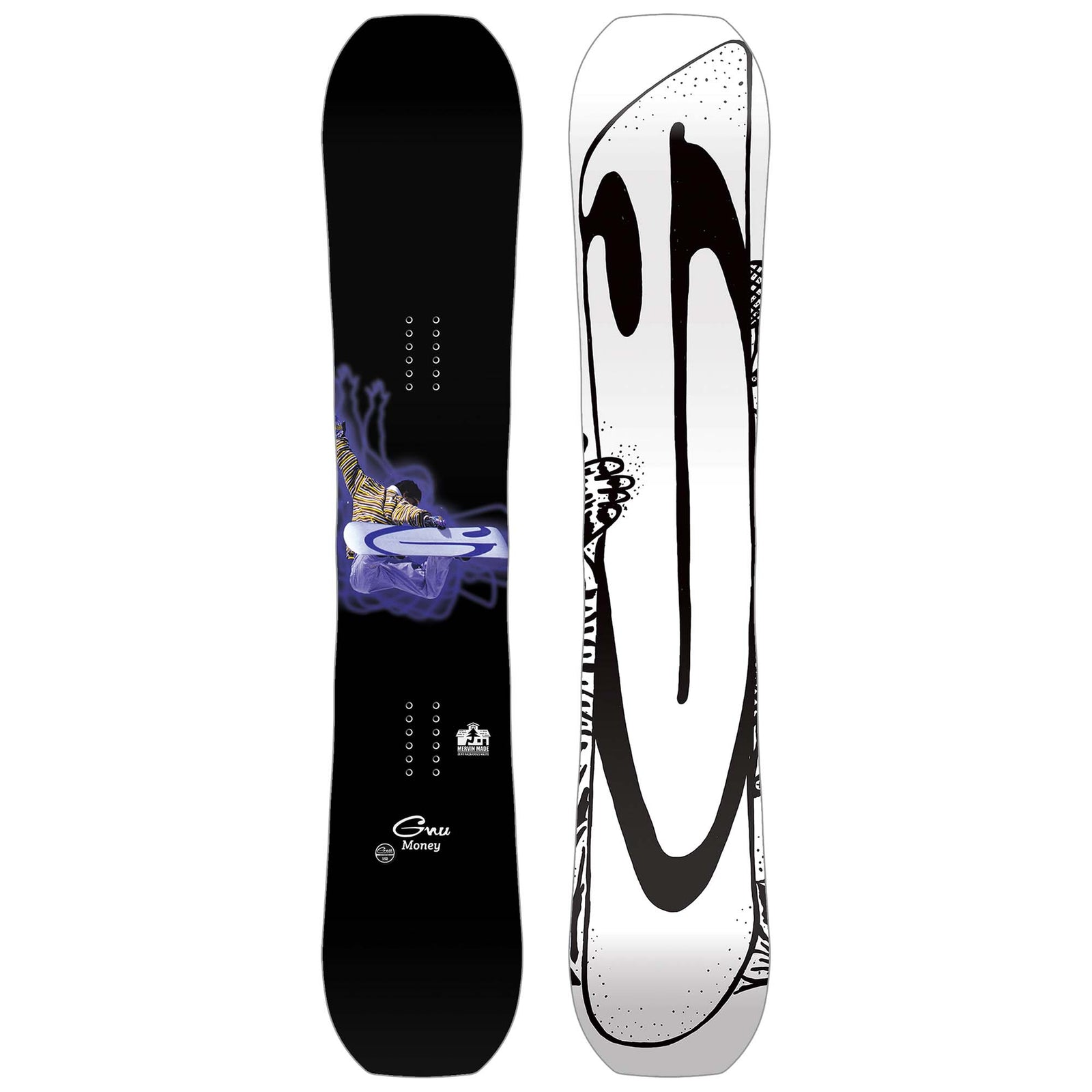 GNU Men's Money Snowboard 2024 ASSORTED