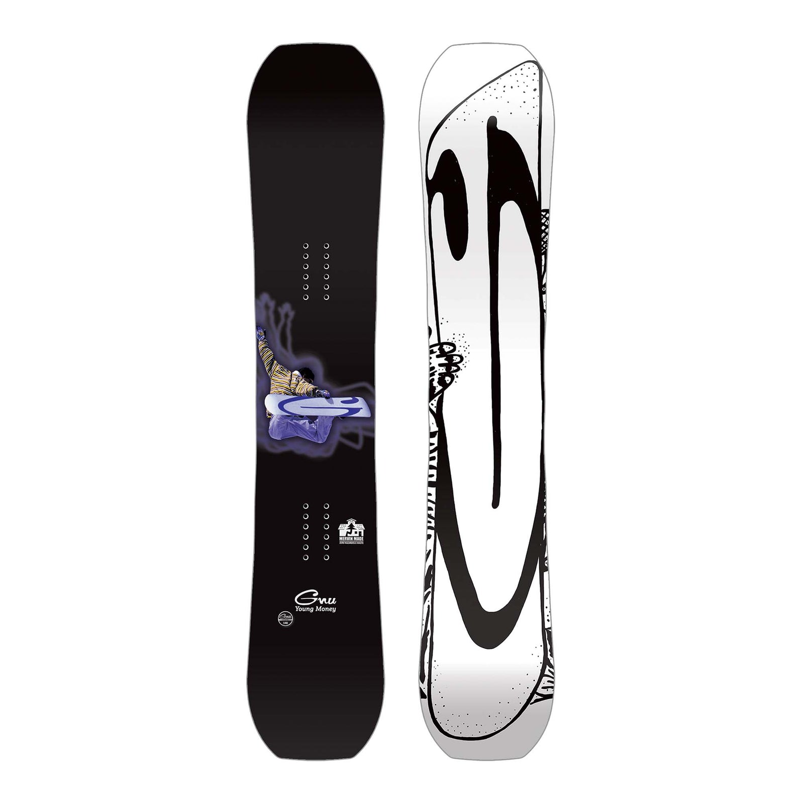 GNU Young Money Boys' Snowboard 2024 ASSORTED