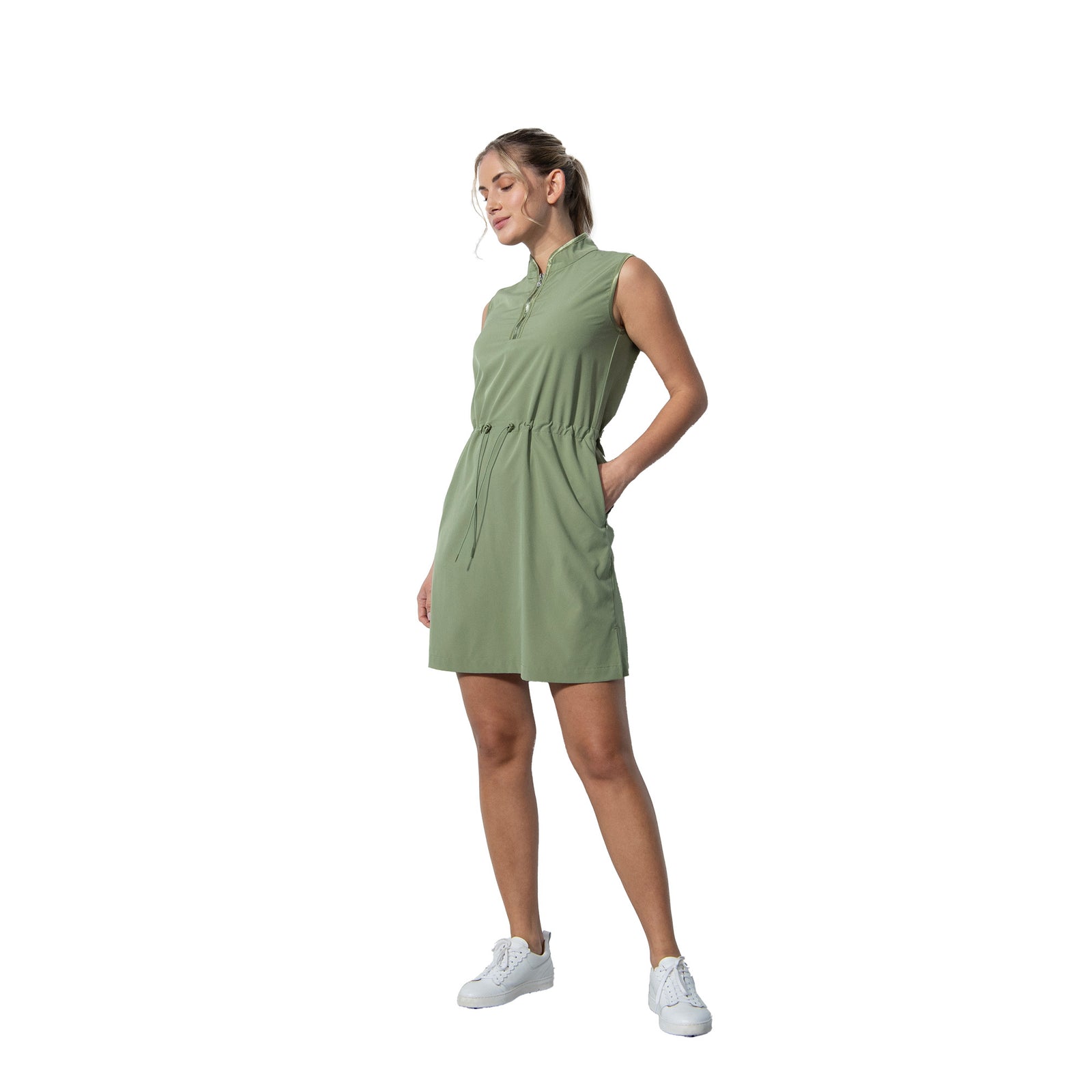 Daily Sports Women's Kaiya Sleeveless Dress 2024 KHAKI GREEN