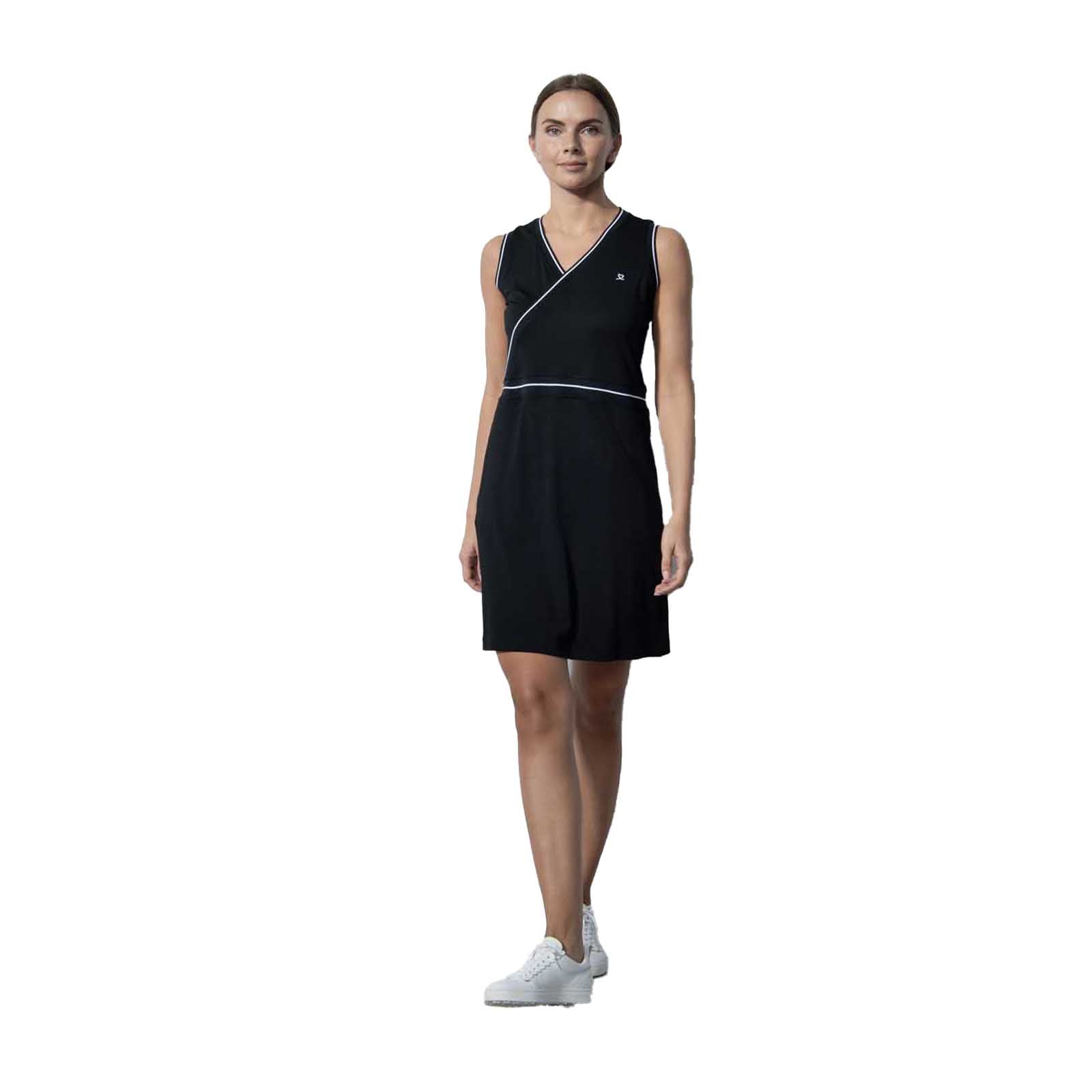 Daily Sports Women's Paris Sleeveless Dress 2024 BLACK