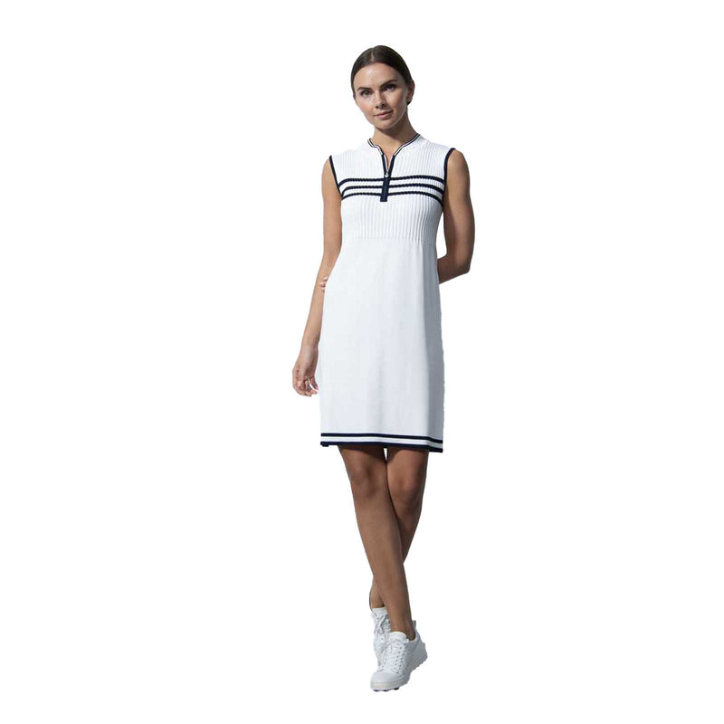 Daily Sports Women's Awara Knit Sleeveless Dress 2024 WHITE