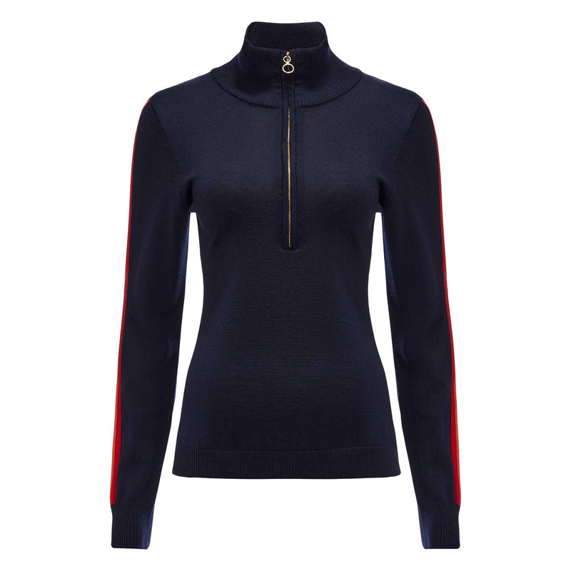 We Norwegians Women's Ski Lover Zip Up 2024 NAVY BLUE