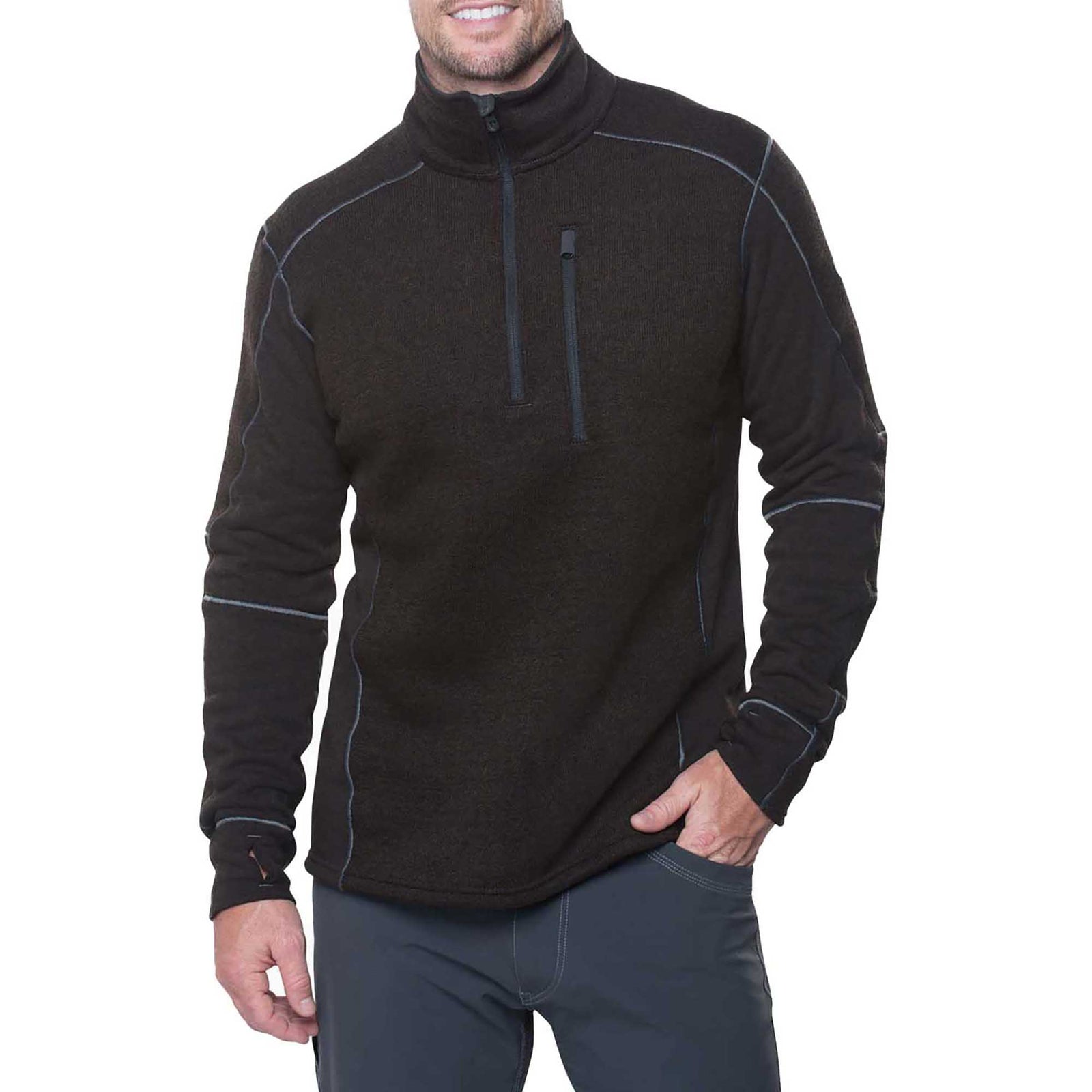 KUHL Men's Interceptr™ 1/4 Zip 2024 CHARCOAL