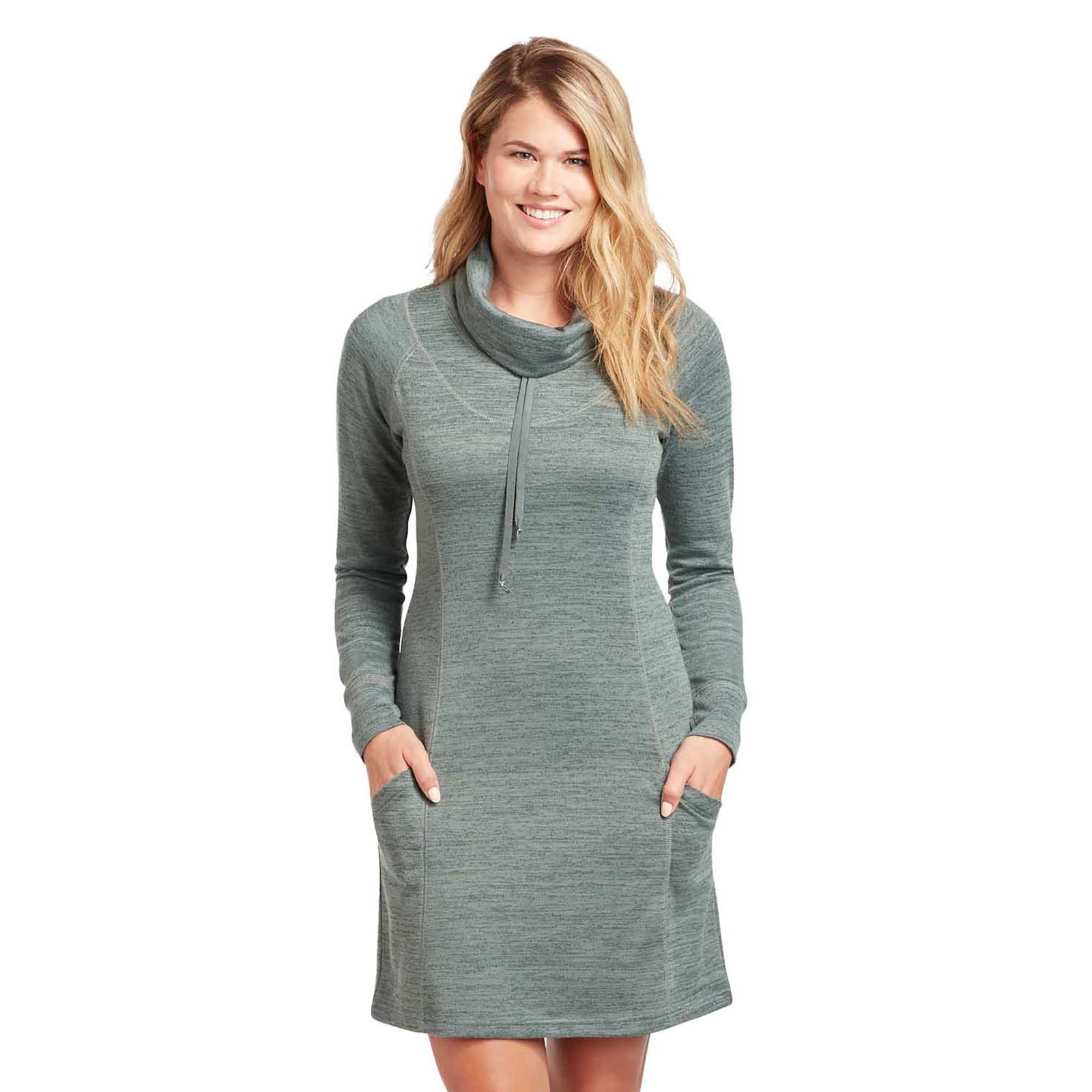 KUHL Women's Lea™ Dress 2024 PEWTER GREEN