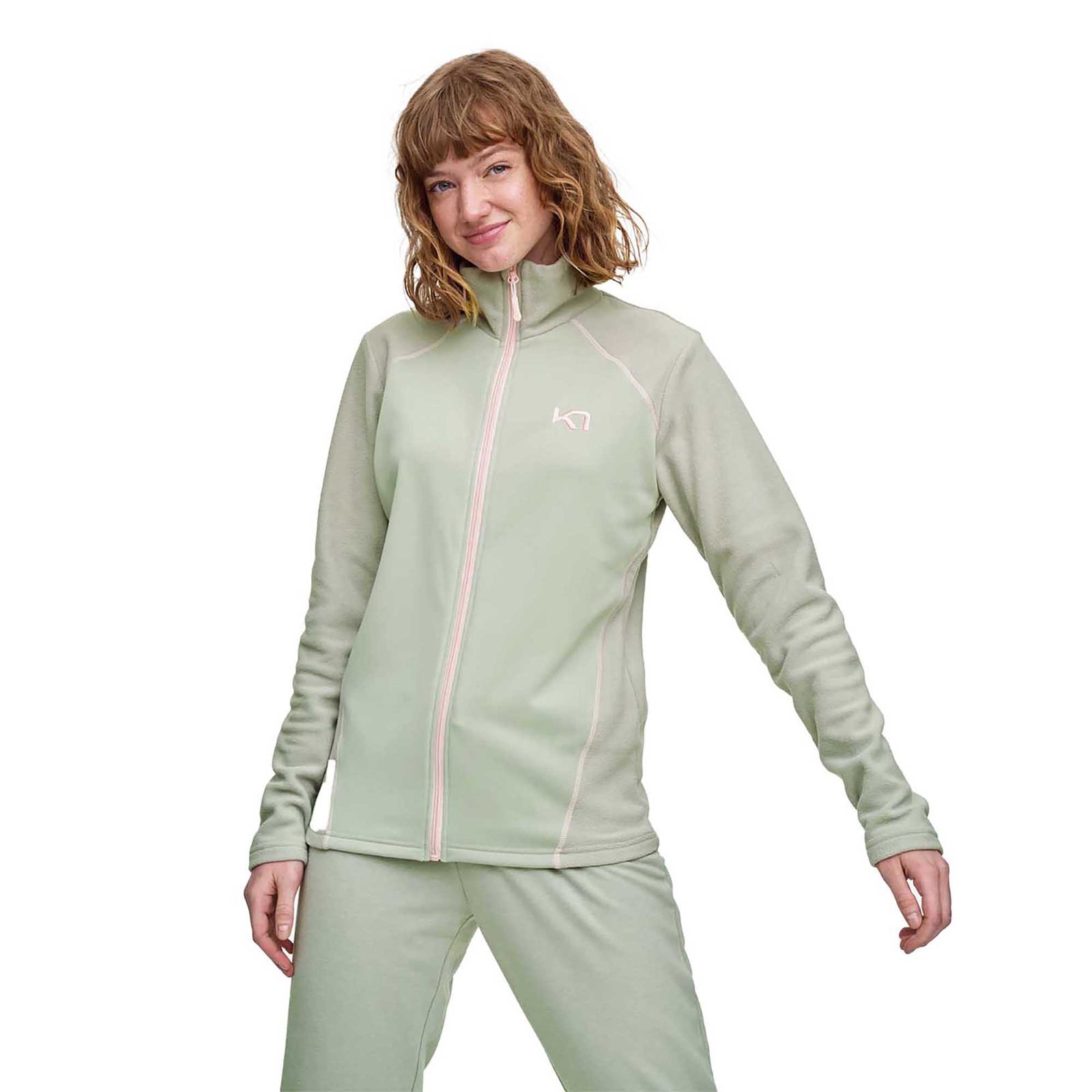 Kari Traa Women's Kari Full Zip Fleece 2024 SLATE