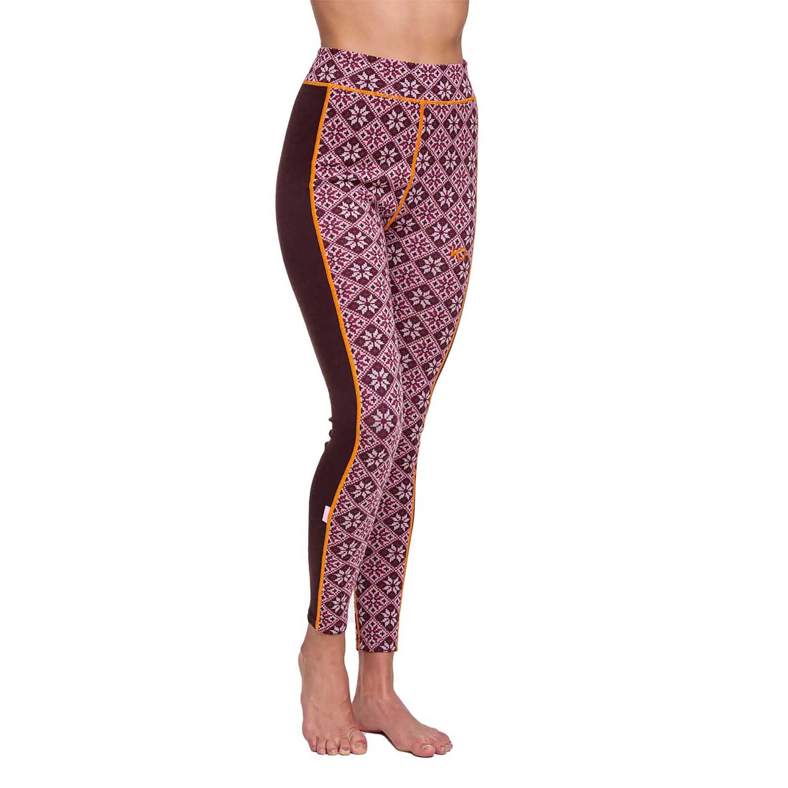 Rose Road: Panel Leggings - Navy With Logo - X Small, Women's