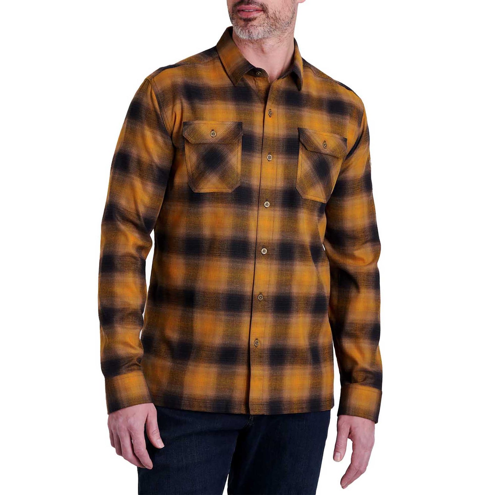 KUHL Men's Dillingr™ Flannel Long Sleeve 2024 TEAKWOOD
