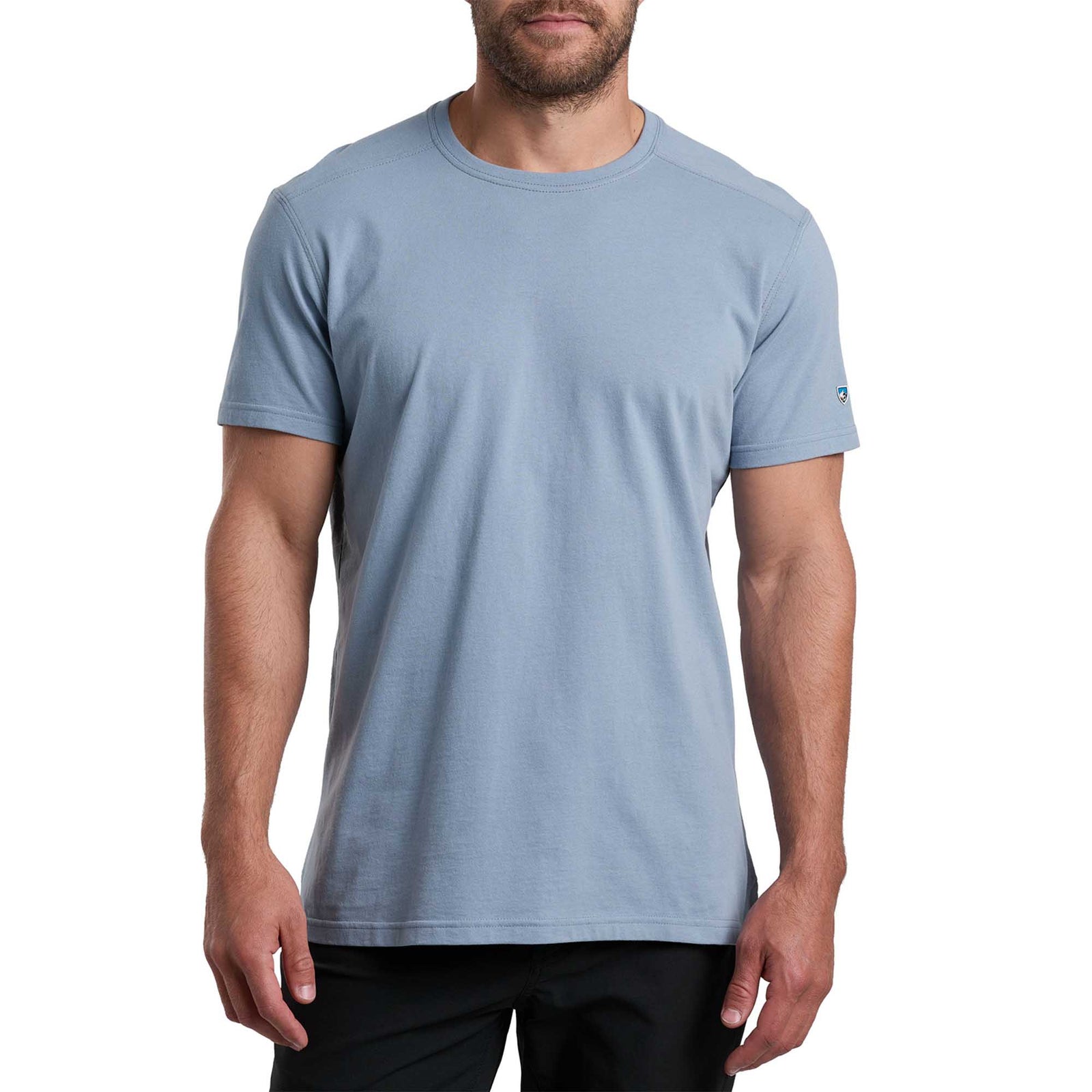 KUHL Men's Bravado™ Short Sleeve Tee 2024 MINERAL BLUE