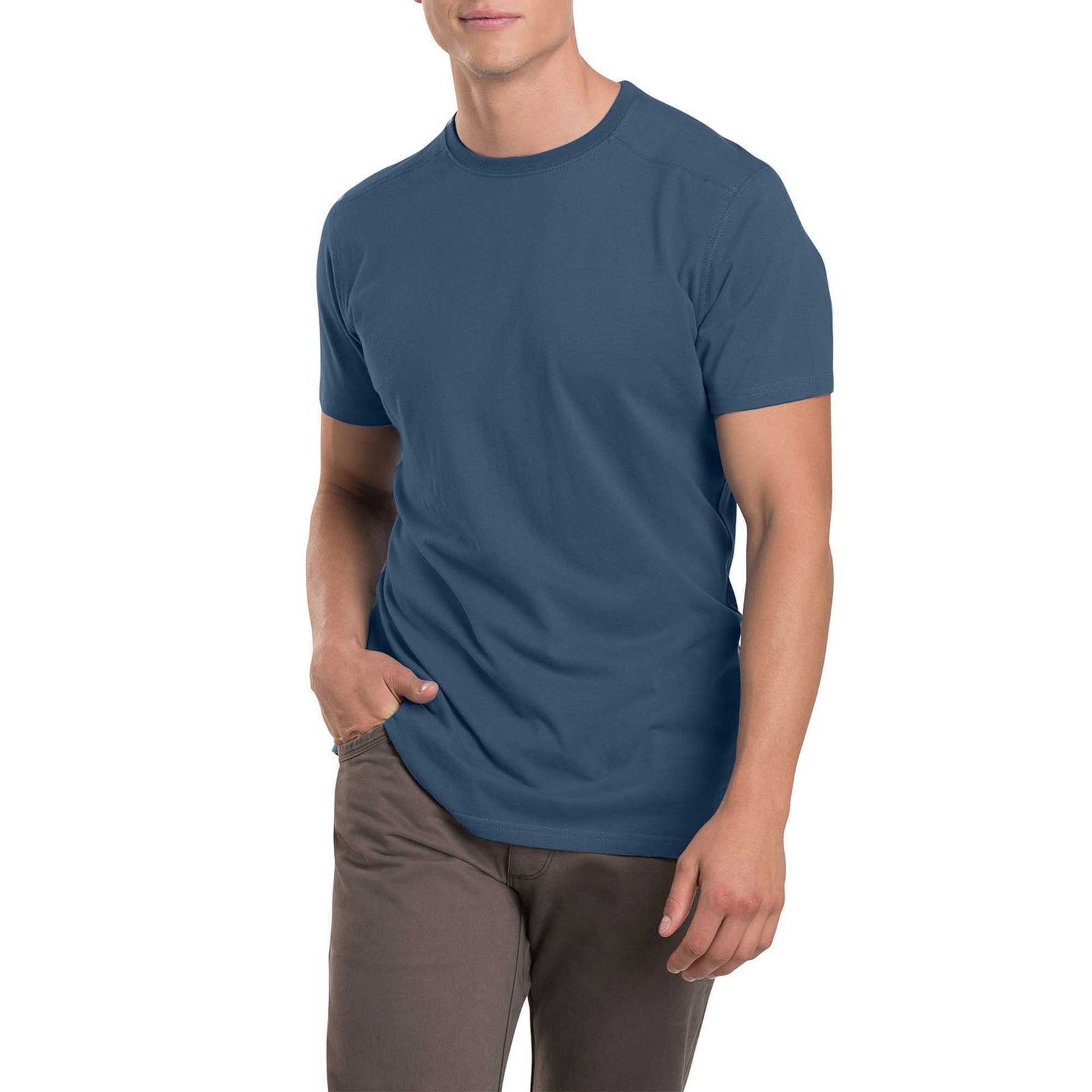 KUHL Men's Bravado™ Short Sleeve Tee 2024 PIRATE BLUE