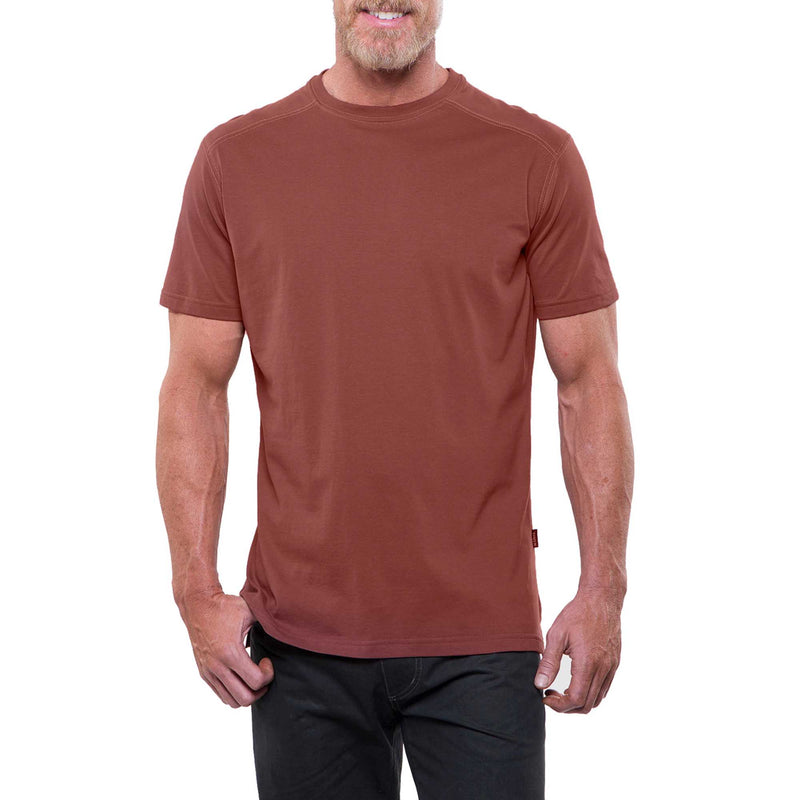 KUHL Men's Bravado™ Short Sleeve Tee 2024 SUNDRIED TOMATO