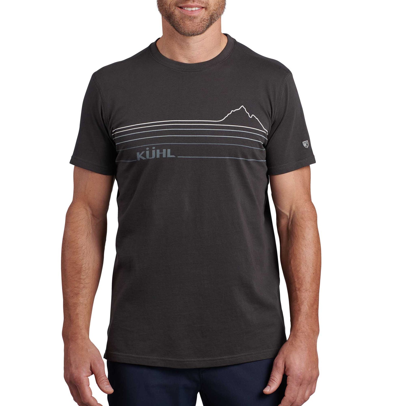 KUHL Men's Mountain Lines™ T Shirt 2024 CARBON
