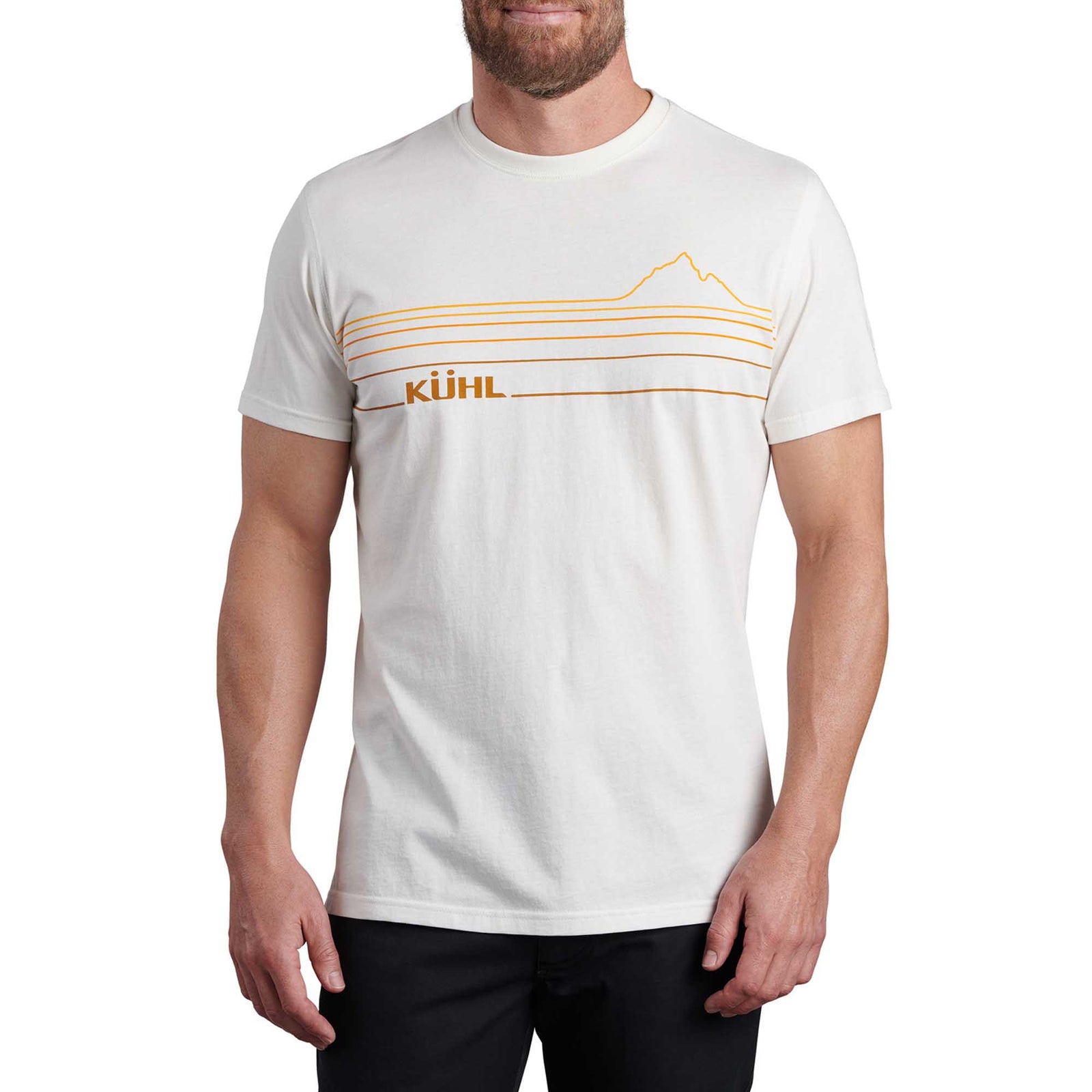 KUHL Men's Mountain Lines™ T Shirt 2024 WHITE