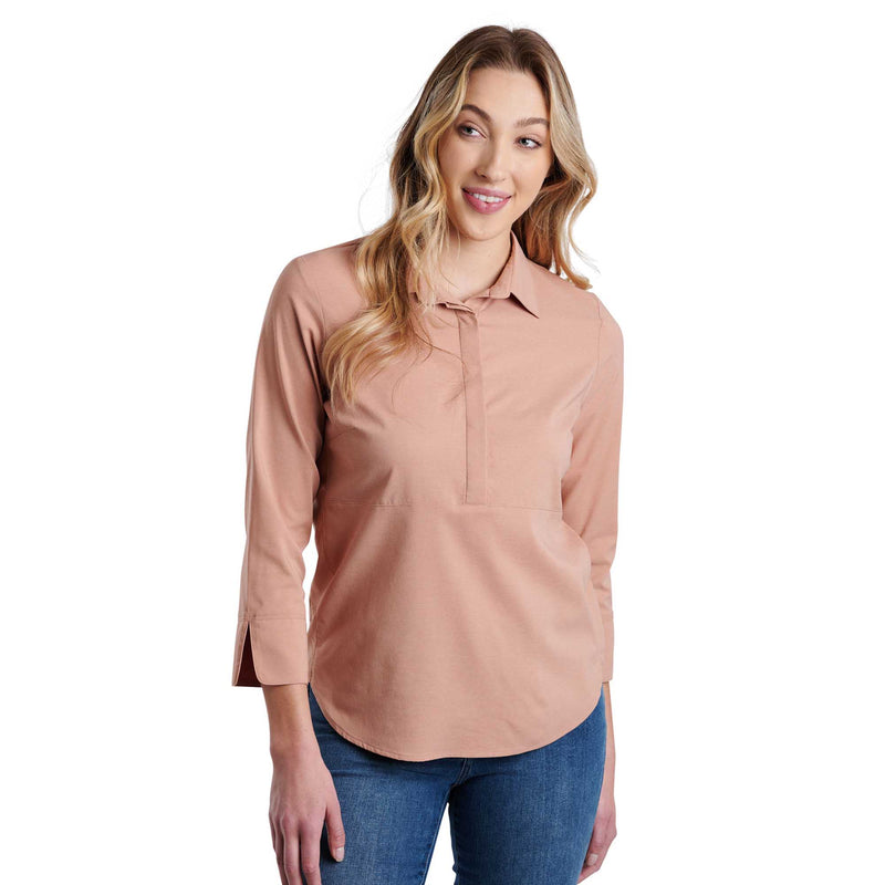 KUHL Women's Arriva™ 3/4 Pullover Shirt 2024 SANDSTONE