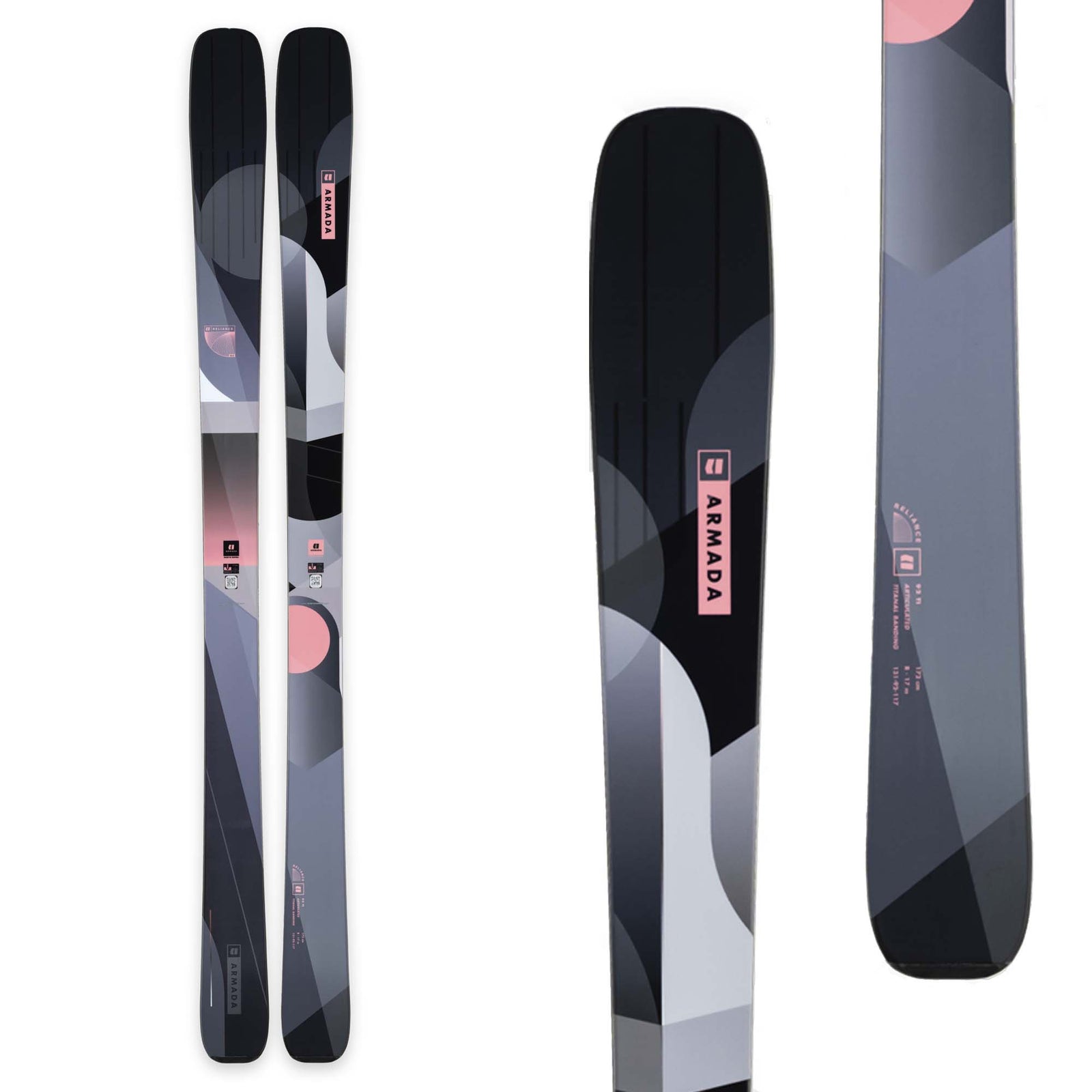 Armada Women's Reliance 92 Ti Skis 2024 ASSORTED