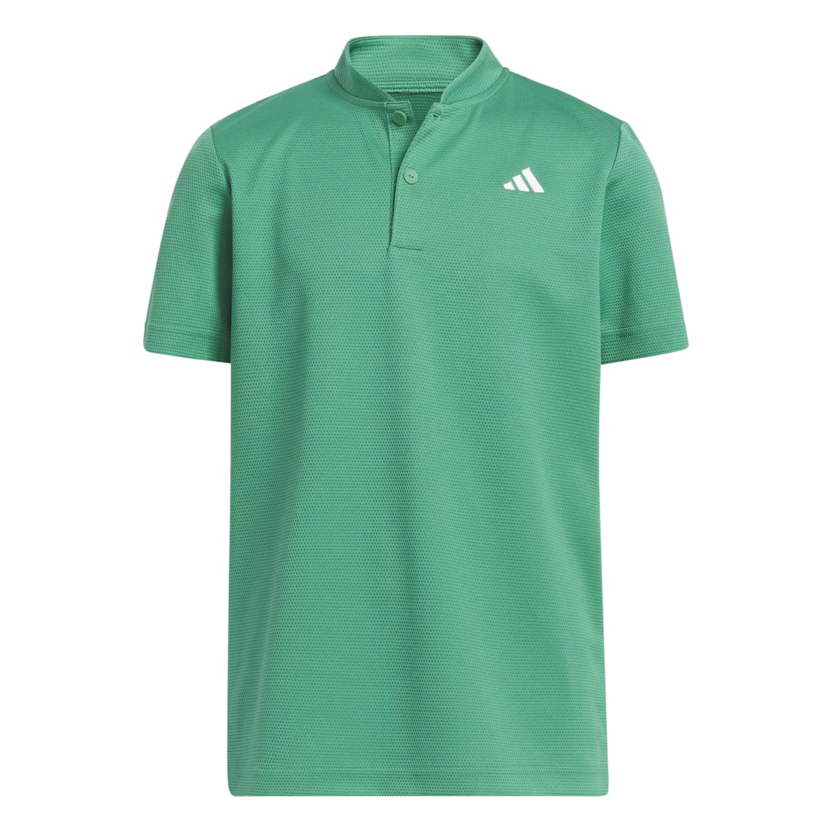 Adidas Boy's Blade Short Sleeve Golf Polo 2023 COURT GREEN