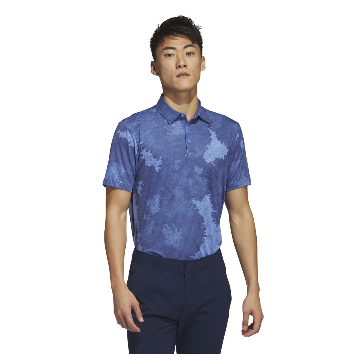 Adidas Men's Flower Mesh Golf Polo 2023 