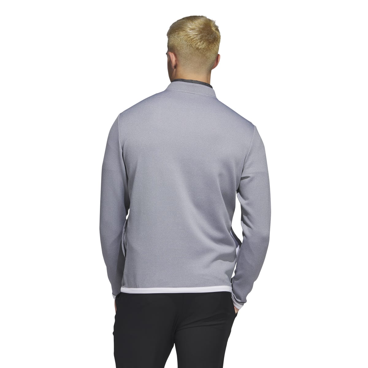 Adidas Men's Microdot Quarter-Zip Golf Pullover 2023 