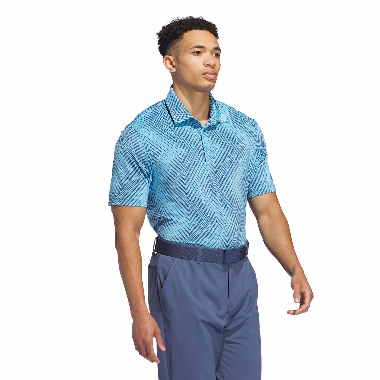 Adidas Men's Ultimate365 Allover Print Polo Shirt 2024 