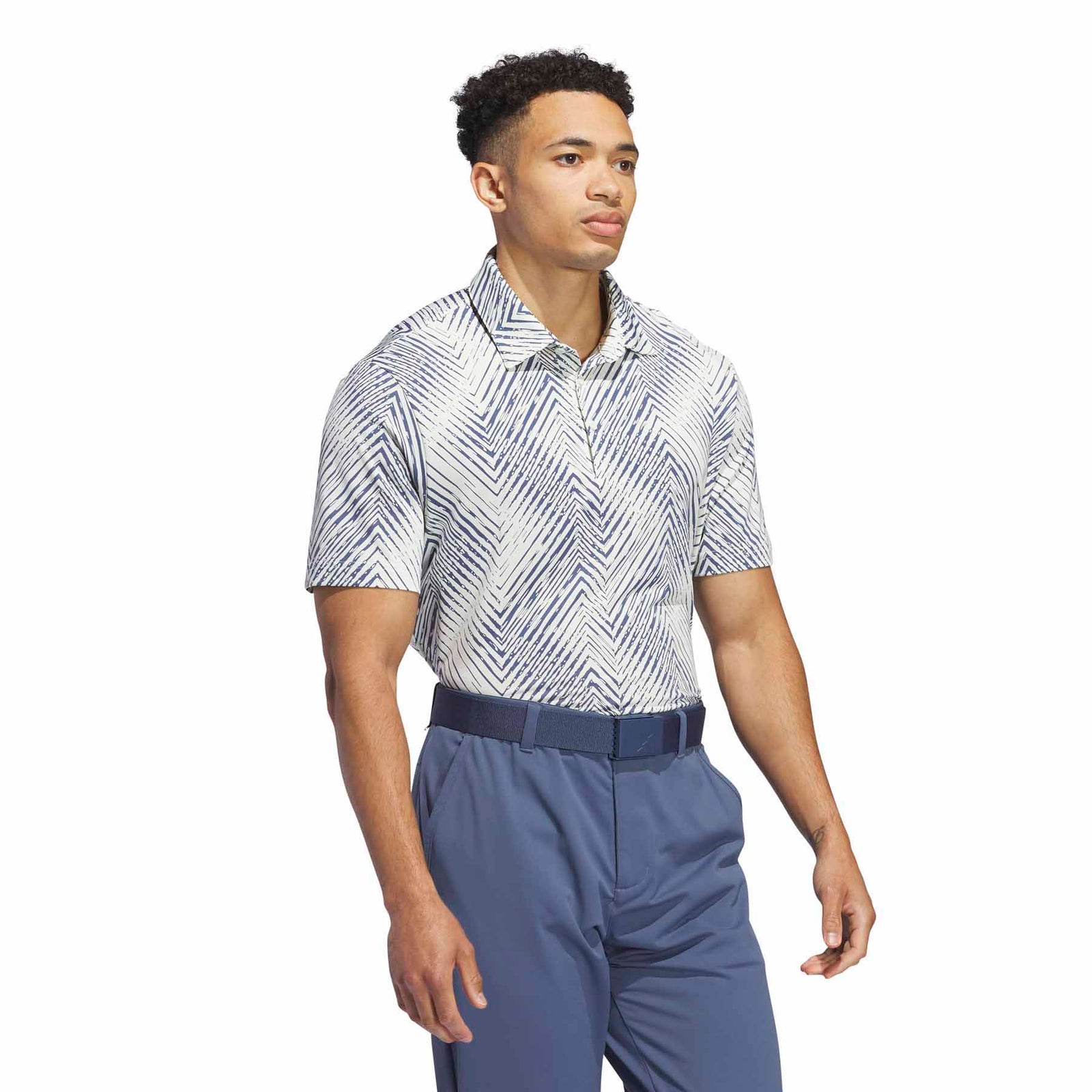 Adidas Men's Ultimate365 Allover Print Polo Shirt 2024 