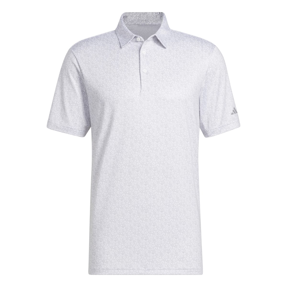 Adidas Men's Ultimate365 All-Over Print Golf Polo 2023 WHITE
