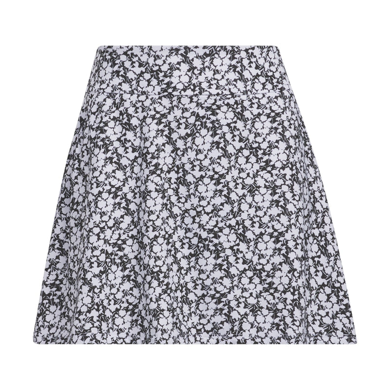 Adidas Women's Printed 16-Inch Skort 2023 BLACK/WHITE