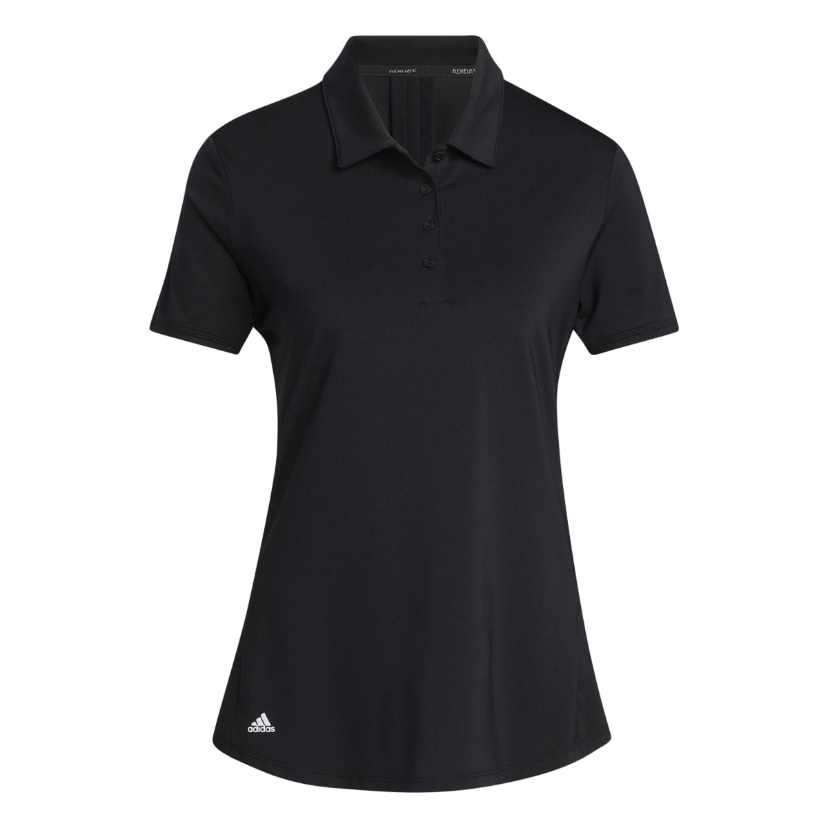 Adidas Women's Ultimate365 Short Sleeve Solid Golf Polo 2023 BLACK