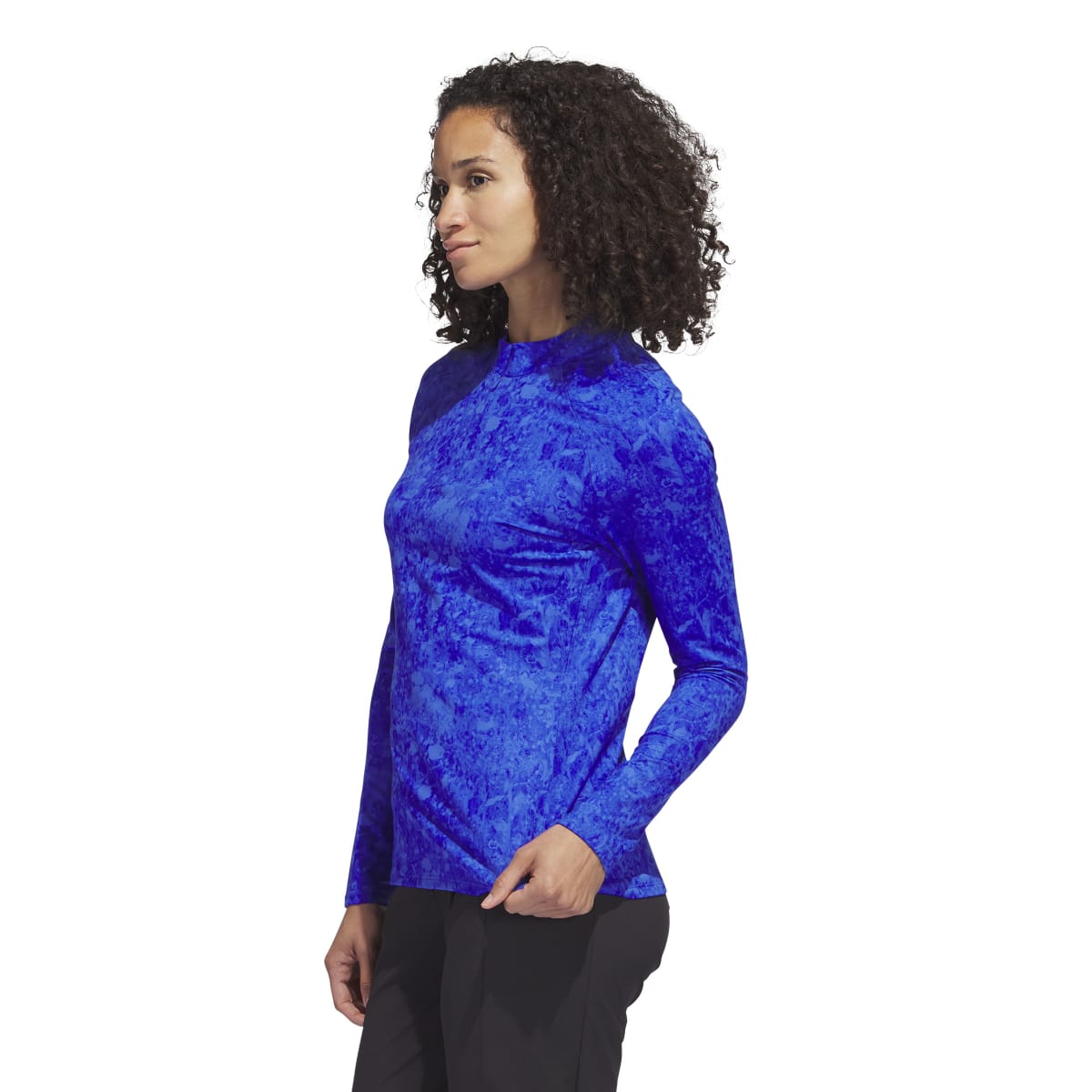 Adidas Women's Ultimate365 Tour Long Sleeve Printed Golf Shirt 2023 