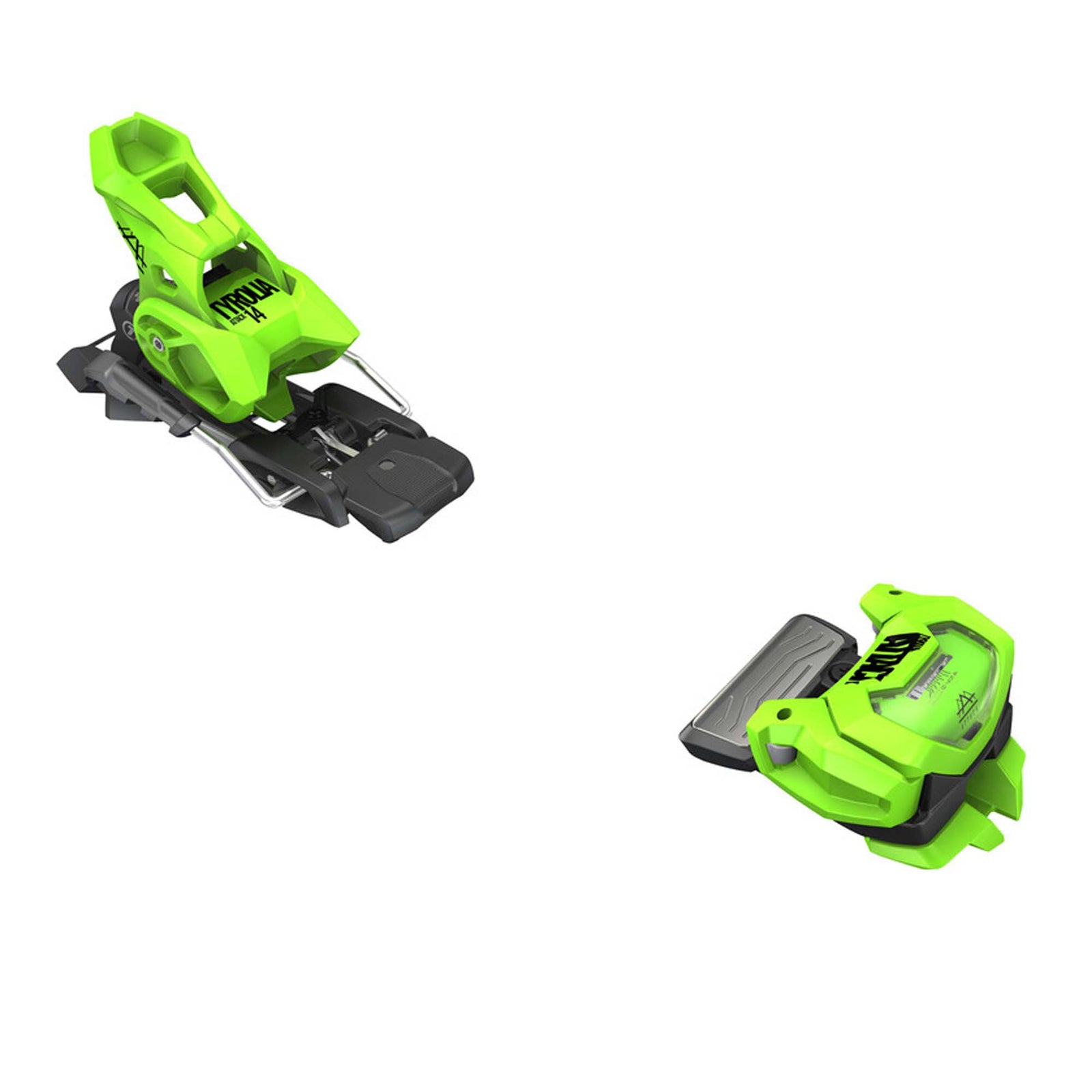 Tyrolia Attack 14 GW Ski Bindings 2025 GREEN