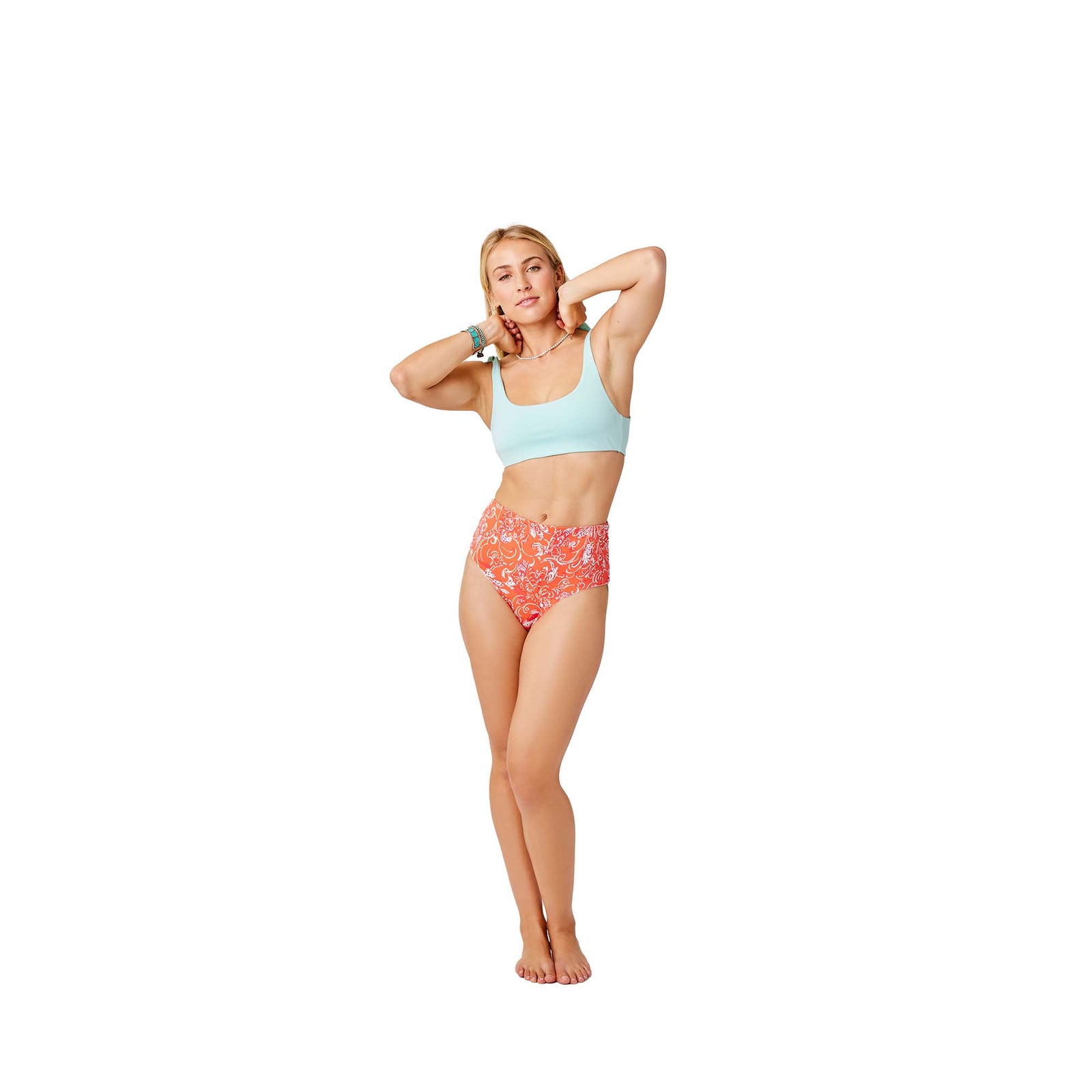 Carve Designs Women's Erin Reversible Bikini Bottom 2023 LISBON/LAGO