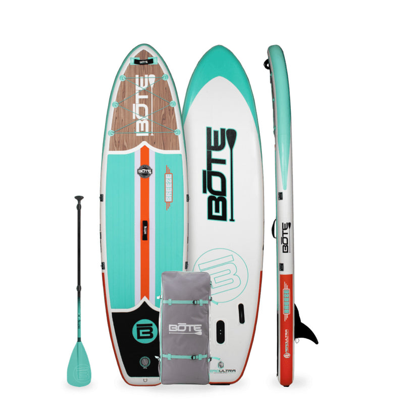 BOTE Aero Breeze Inflatable Paddle Board 11'6 CLASSIC TEAK