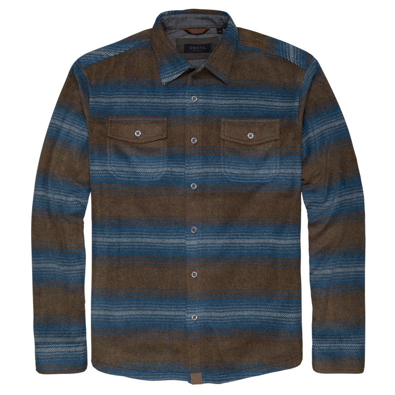 Dakota Grizzly Men's Bowie Fleece Shirt 2024 BUTTE