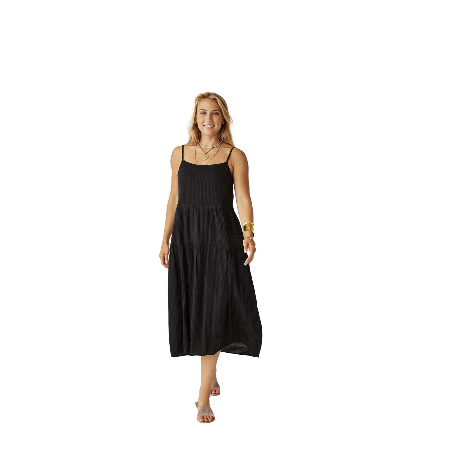 Carve Designs Women's Jacey Textured Dress 2024 BLACK
