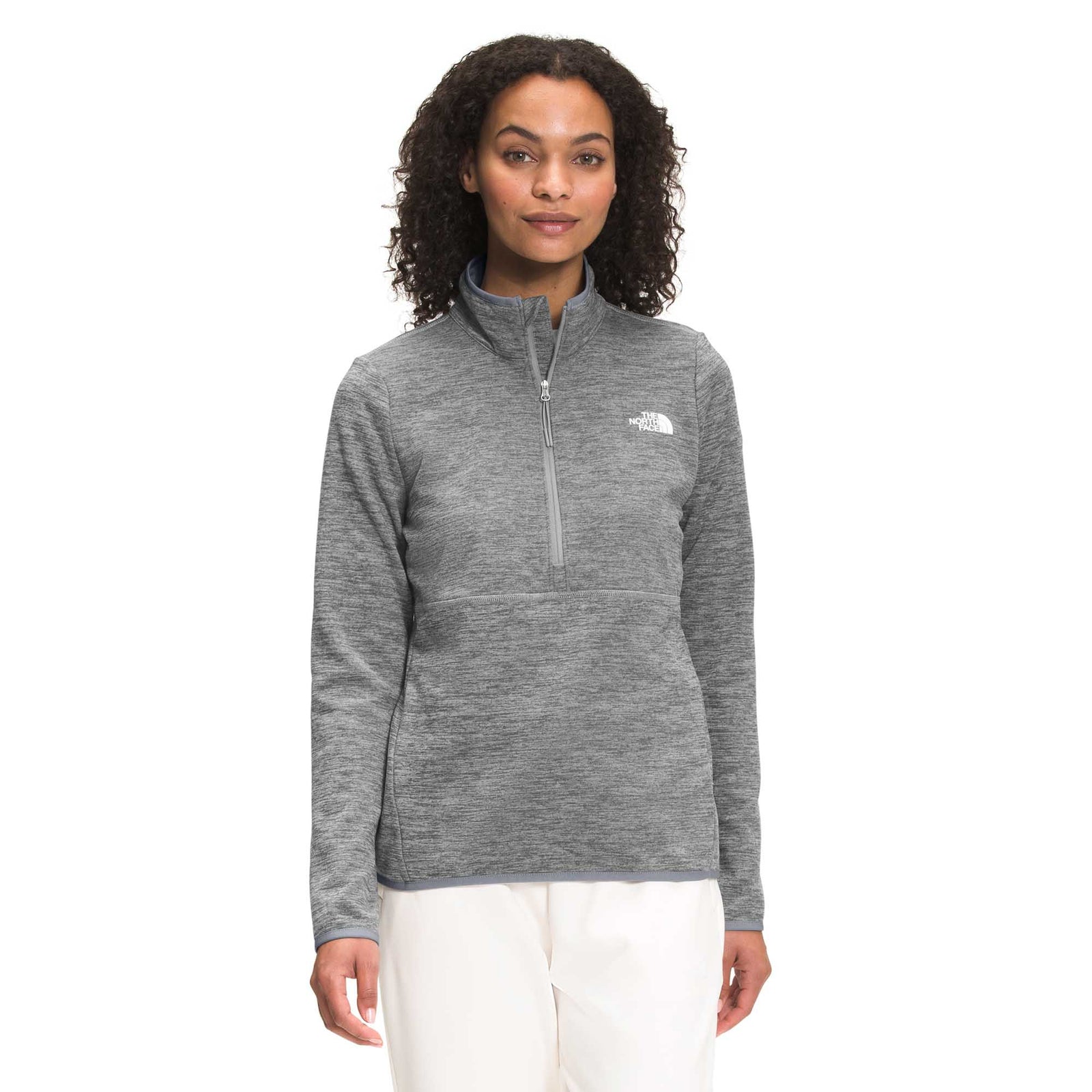 The North Face Women's Canyonlands 1/4 Zip 2024 TNF MEDIUM GREY HEATHER