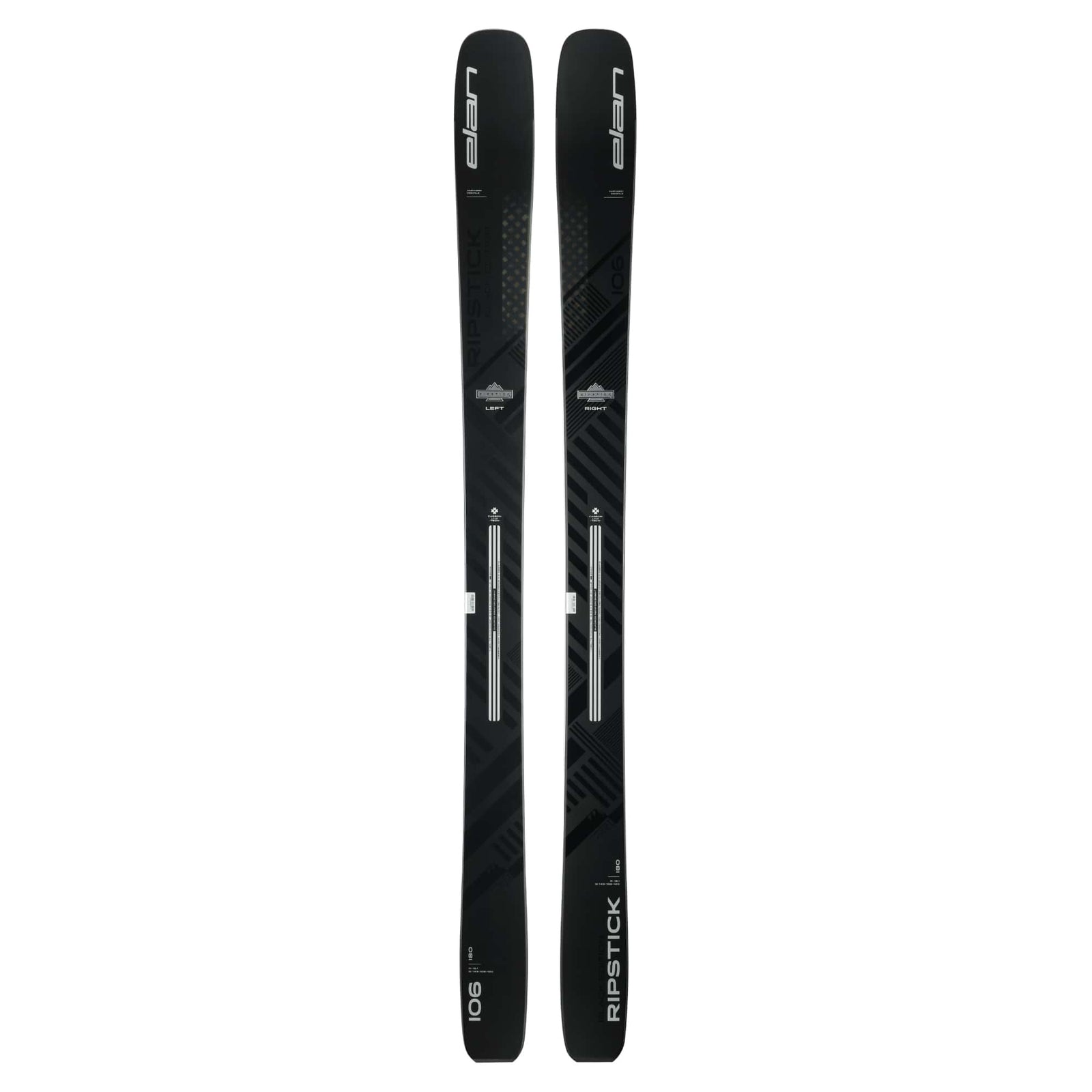 Elan Men's Ripstick 106 Black Edition Skis 2024 
