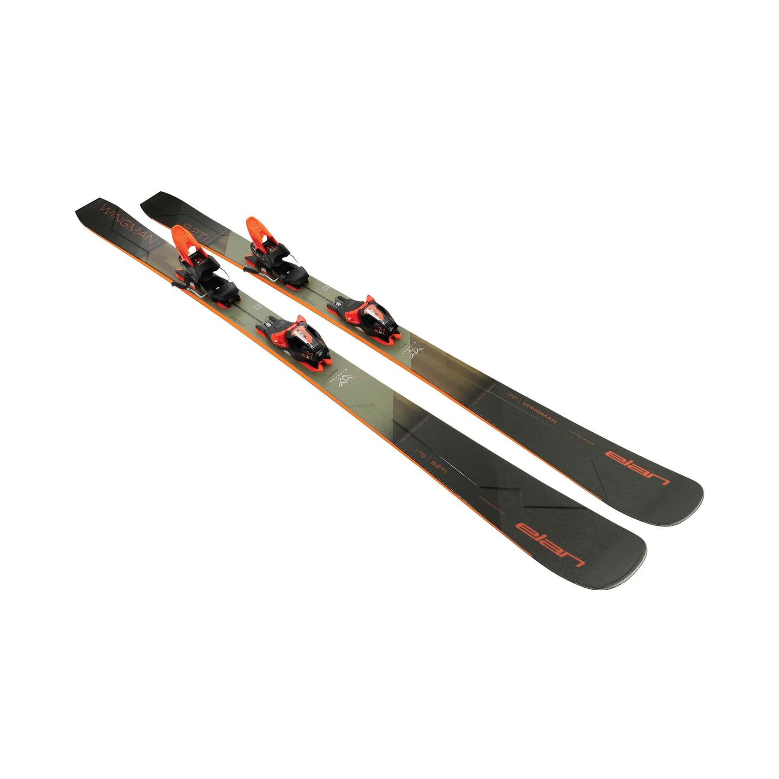 Elan Men's Wingman 82 TI Skis + PS ELX 11.0 Bindings 2025 