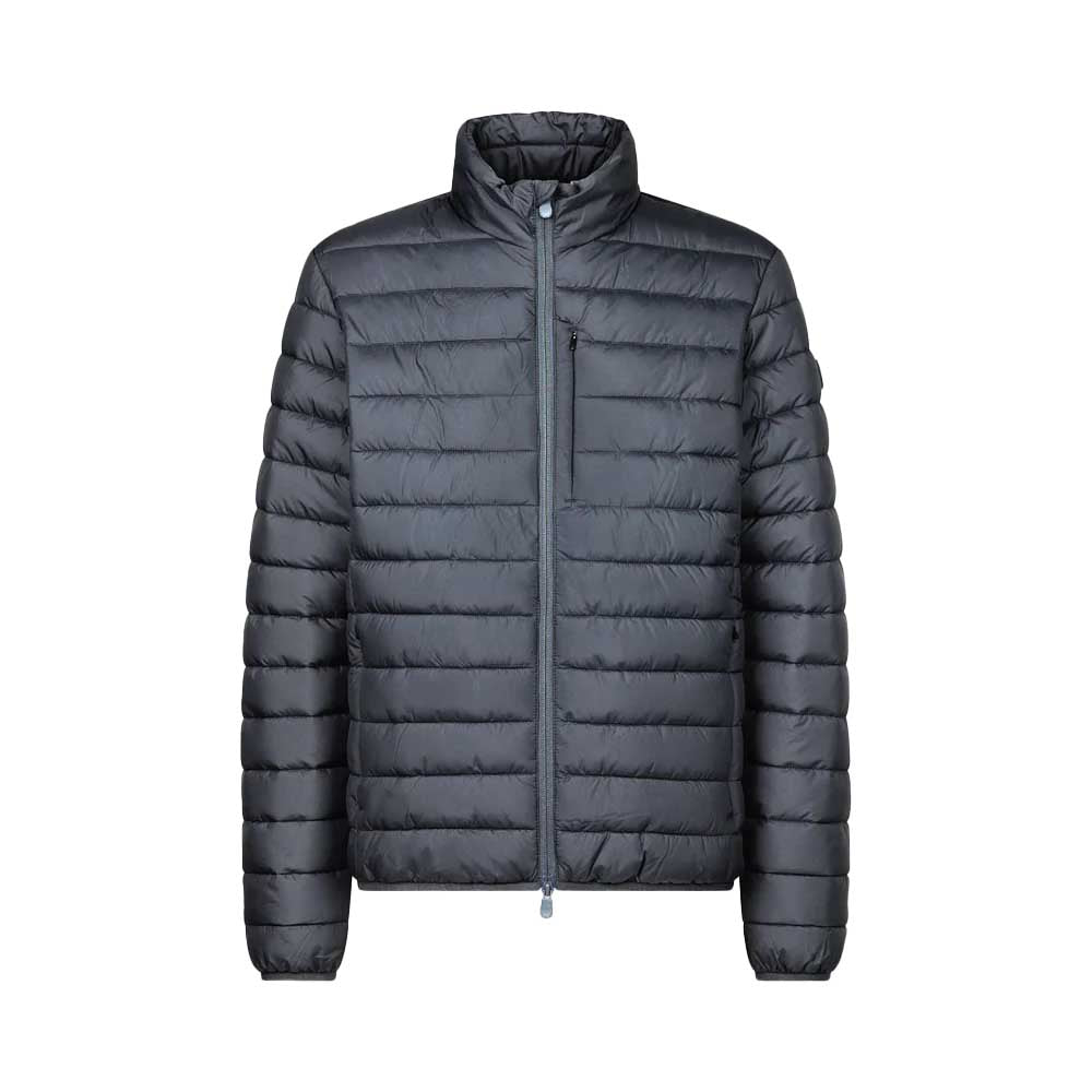 Save The Duck Men's Erion Puffer Jacket 2024 GREY BLACK
