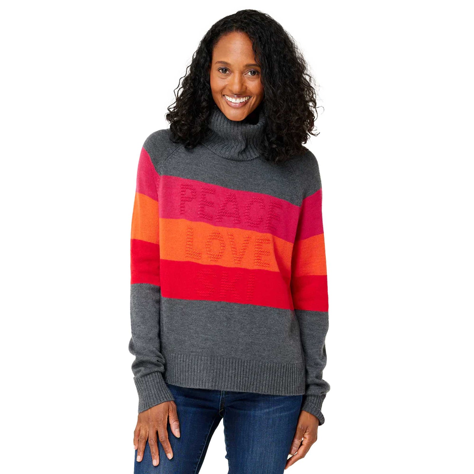 Krimson Klover Women's Joni Turtleneck Sweater 2024 CHARCOAL