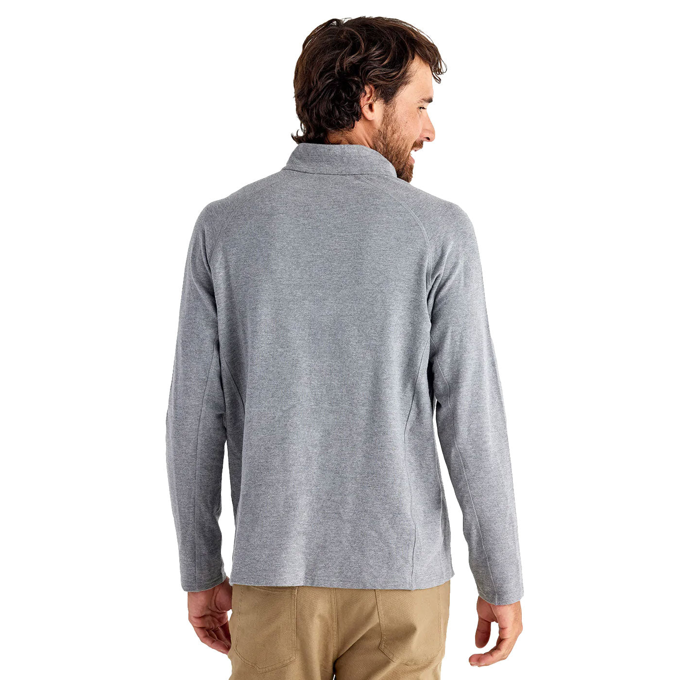 Free Fly Men's Bamboo Heritage Fleece 1/4 Zip 2023 