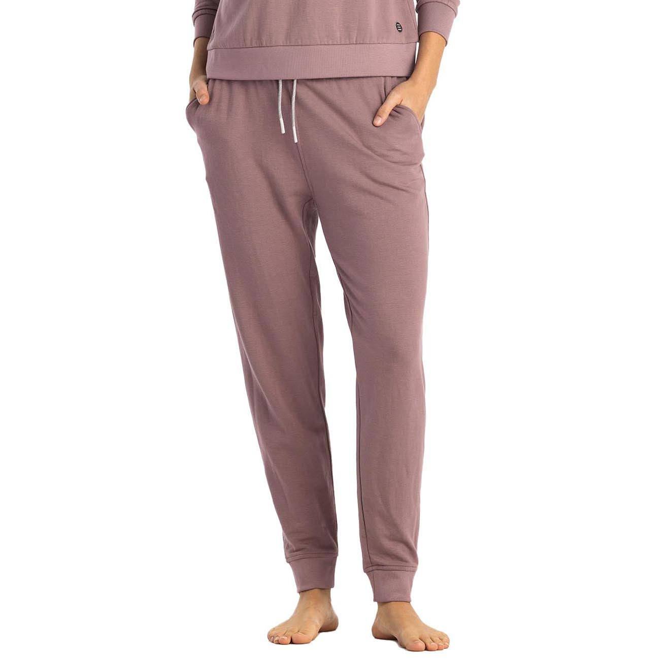 Free Fly Women's Bamboo Lightweight Fleece Joggers 2024 CANYON