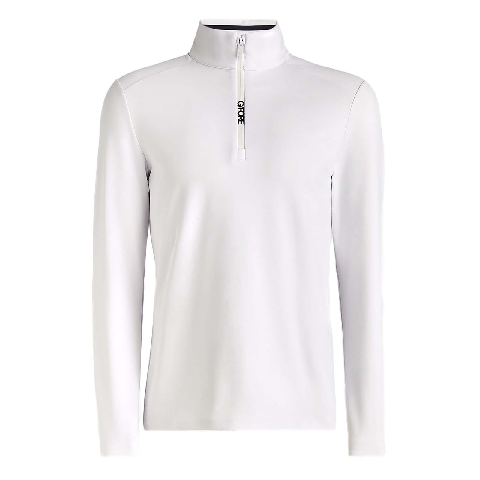 G/Fore Men's Brushed Back Tech Quarter Zip Pullover 2024 SNOW