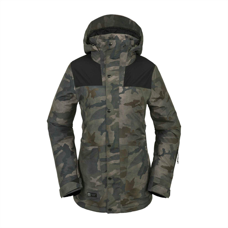 Volcom Women's Ell Insulated Gore-Tex® Jacket 2024 CLOUDWASH CAMO