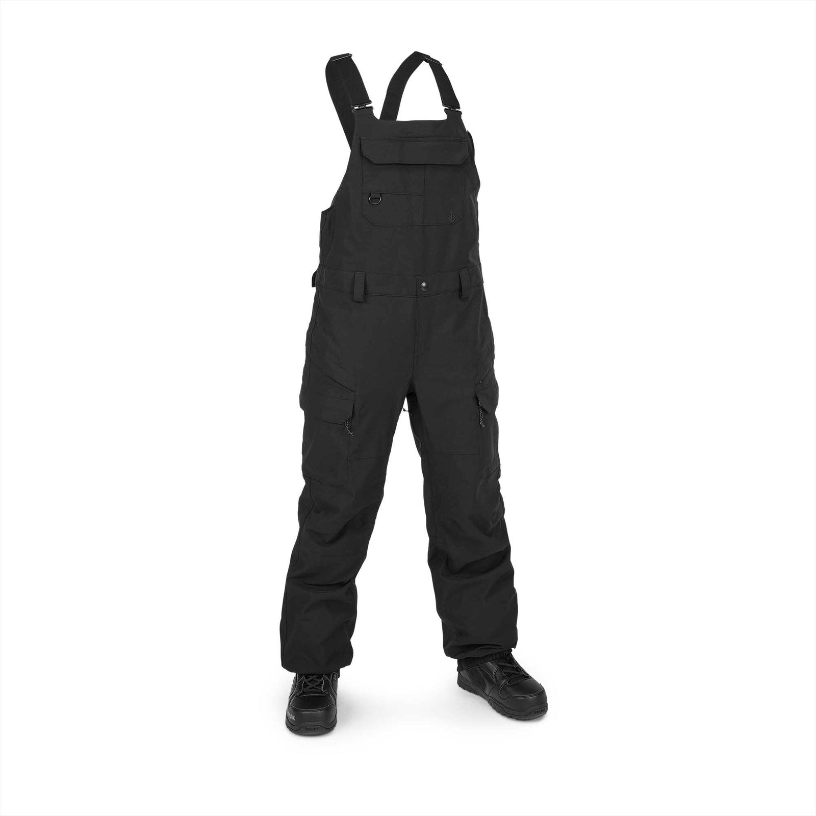 Volcom Women's Creston 3D Stretch Bib Overall 2024 BLACK