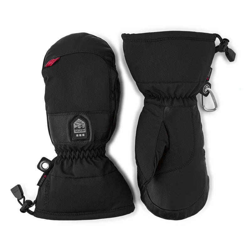 Hestra Power Heated Gauntlet Mitt 2024 BLACK/BLACK