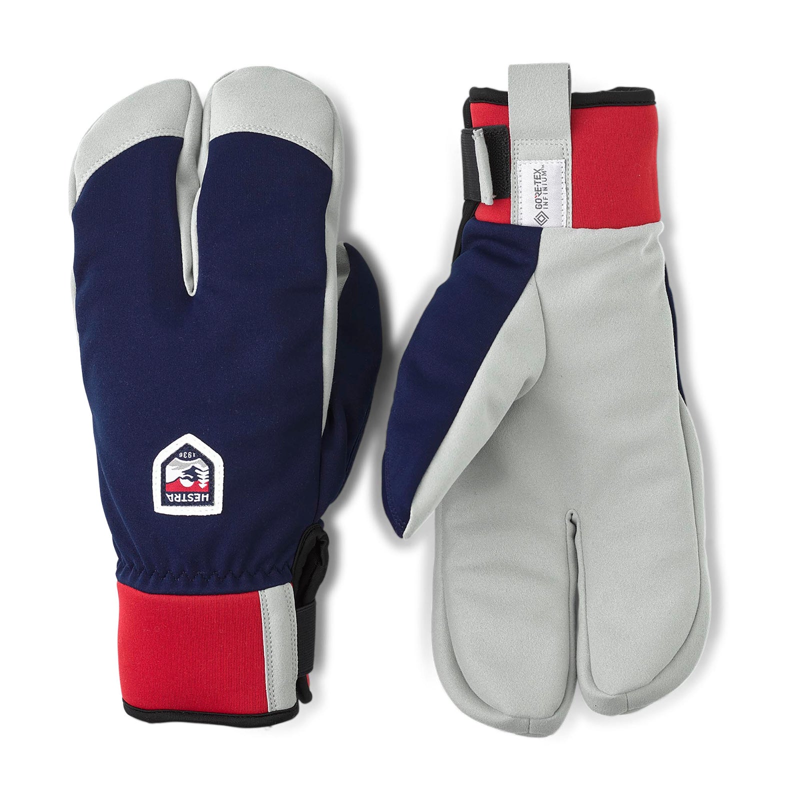 Hestra W.S. Wool Terry Split Mitt 2024 NAVY