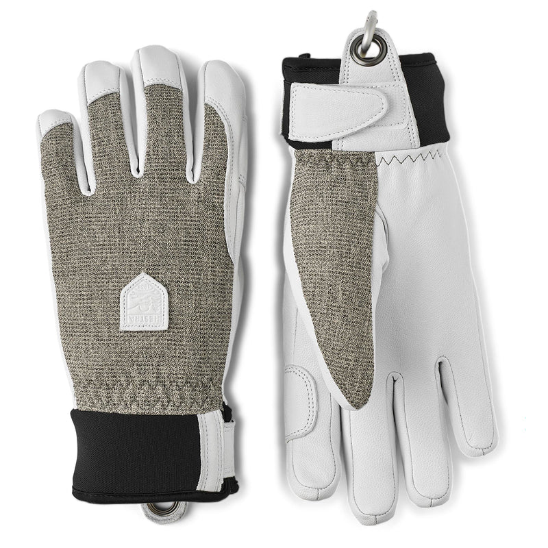 Hestra Women's Army Leather Patrol Glove 2024 LIGHT GREY